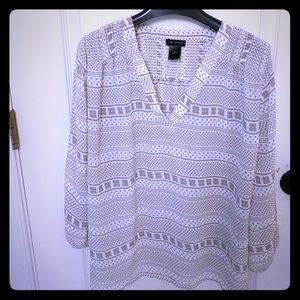 Ann Taylor V-Neck Blouse